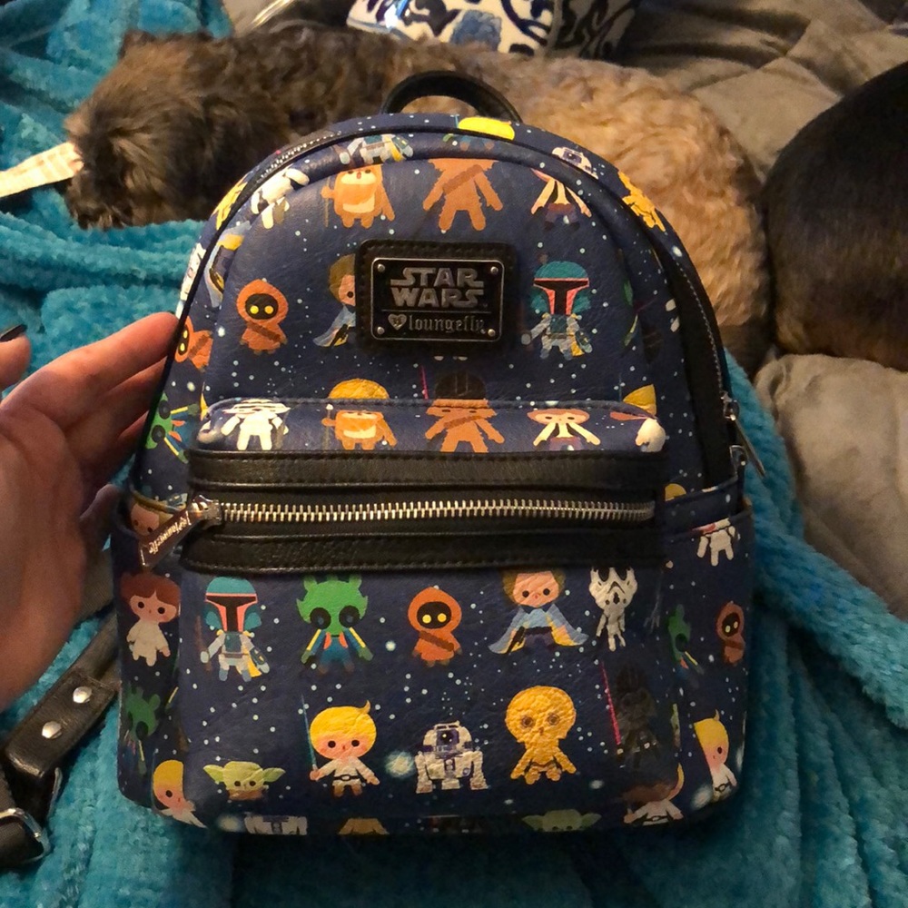 loungefly star wars backpack